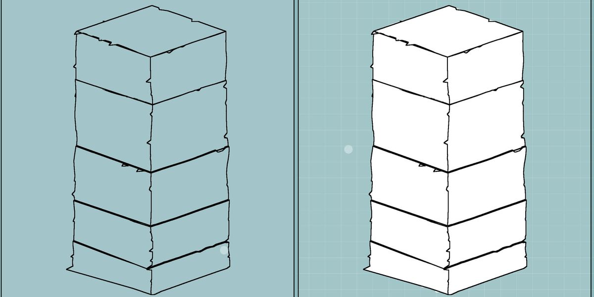 Outline postprocessing effect