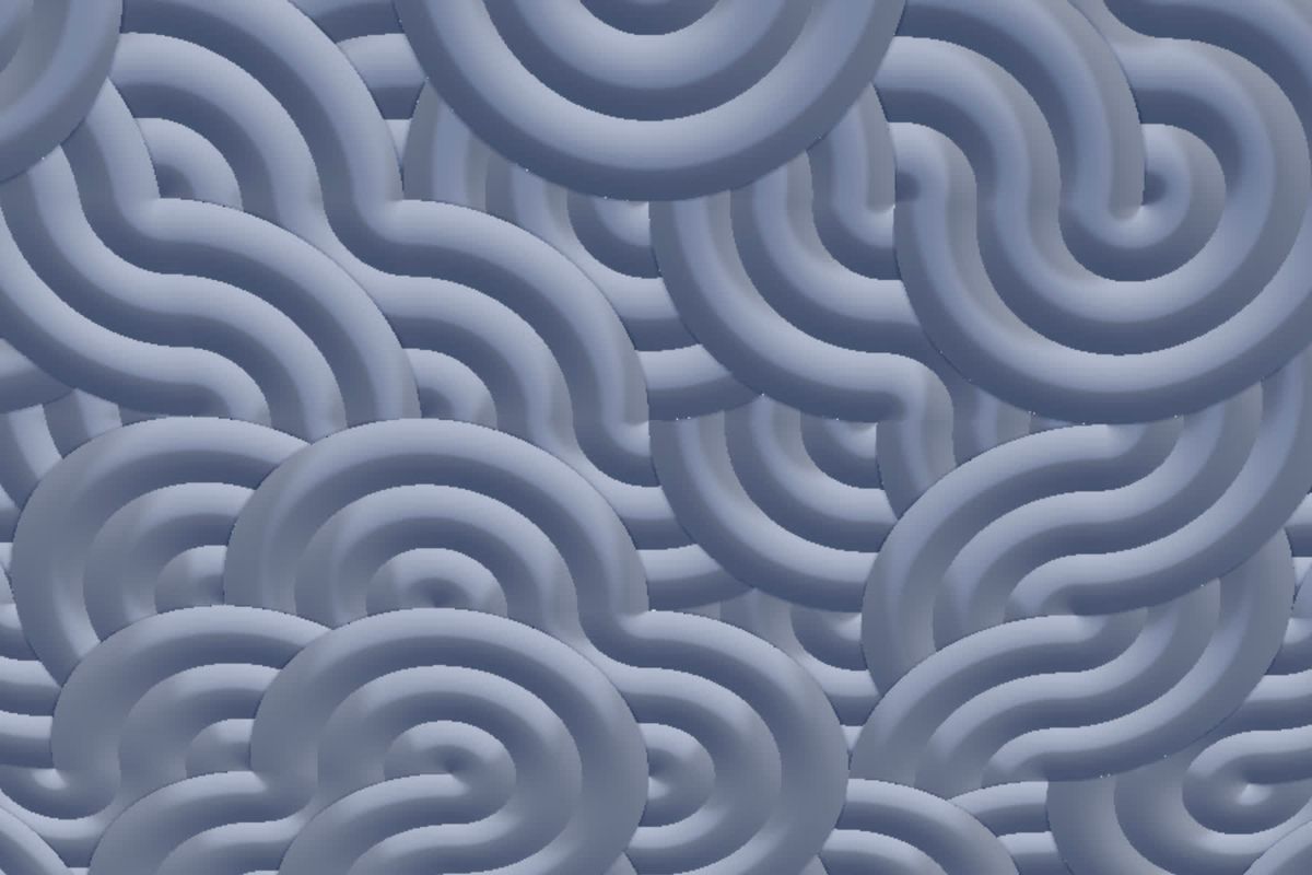 Grid tile patterns shader